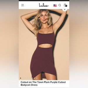 Lulus Cutout Bodycon Dress